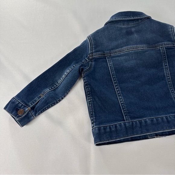 Baby Gap Denim Jacket Sizes 18-24M Jean Trucker GAP For Good Unisex Toddler EUC - Picture 6 of 9